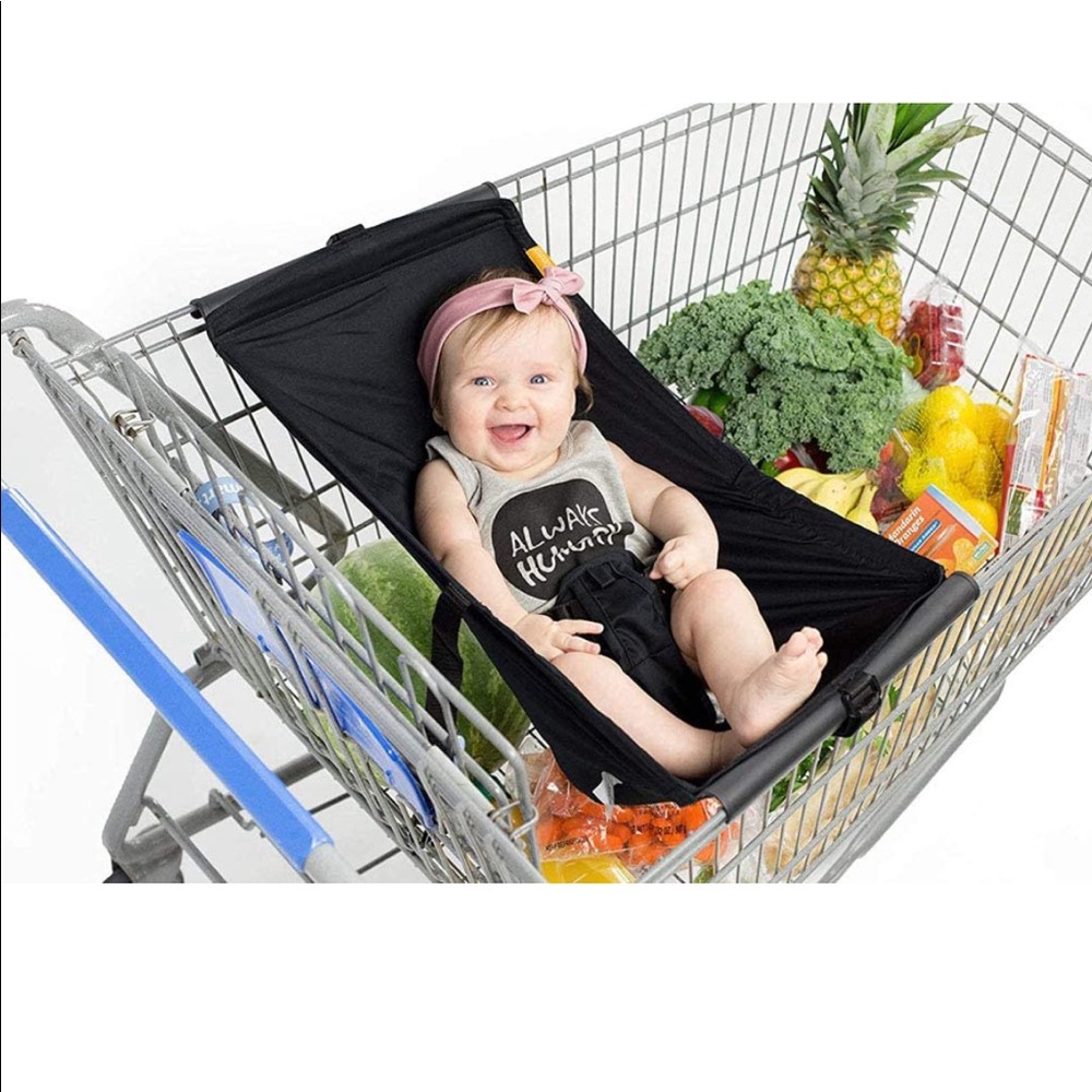 Baby shopping cart hammock